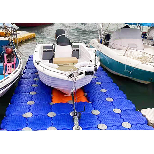 Durable HDPE 50*50*40cm Marine Floating Dock U-shaped Floating Block for Boat Yacht Jetski