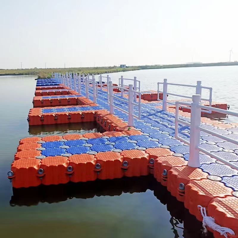 Plastic Floating Pontoon Bridge Modular Floating Dock Manufacturer Floating Jetty Jetski Dock