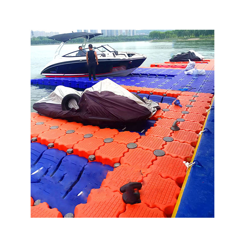 Plastic Floating Pontoon Bridge Modular Floating Dock Manufacturer Floating Jetty Jetski Dock