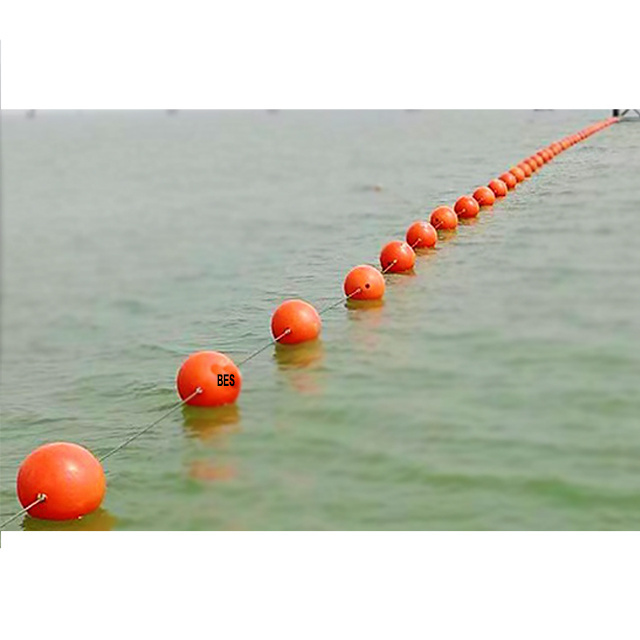 Diameter 400MM Polyethylene Buoy Suitable for Marine Waterways Foam Filled Plastic Float Ball