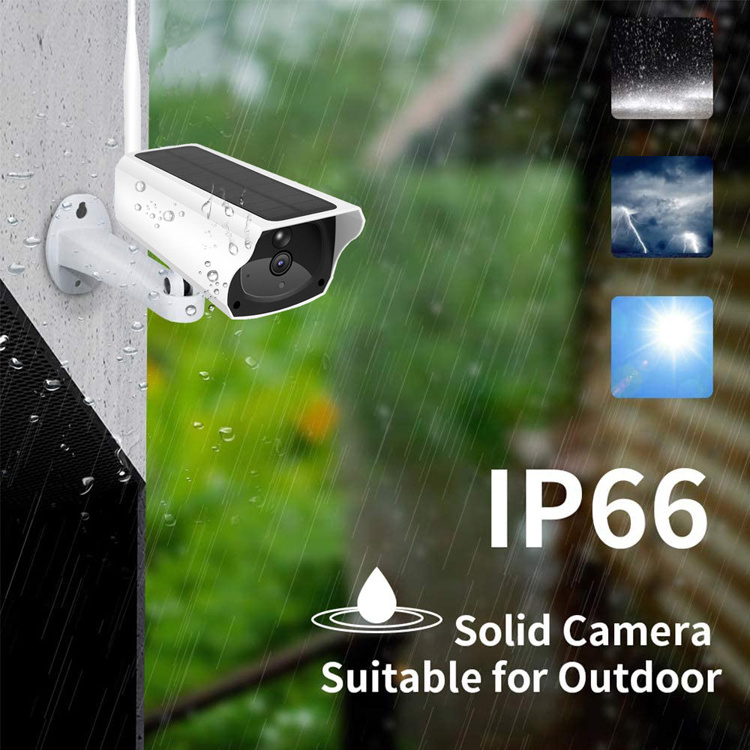 Waterproof IP67 Solar Powered Battery Security IP CCTV Camera Wireless PIR GSM LTE 4G Solar Camera With SIM Card Slot