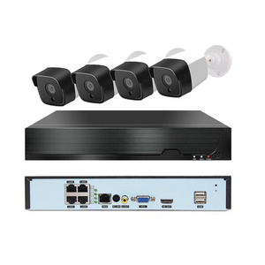 2020 New Products High Quality Resolution CCTV HD 3.0MP POE IP Camera 4 CH NVR Kit