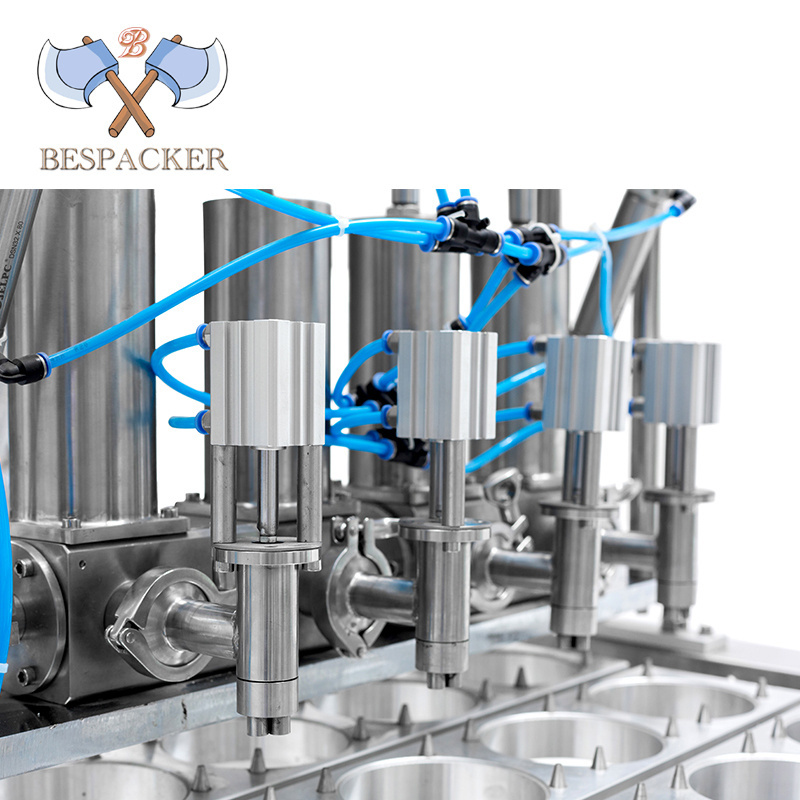 Bespacker Automatic linear k cup sealing machine cup filling and sealing machine