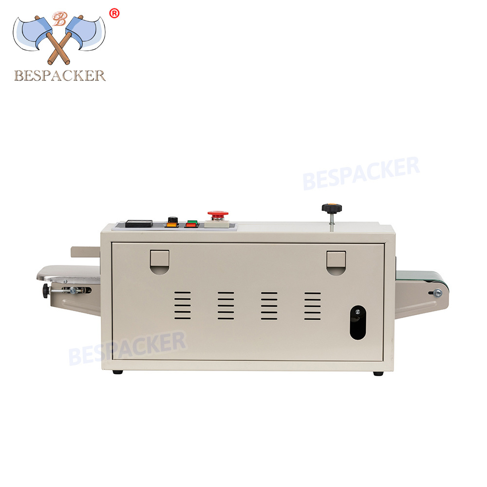 Bespacker FR-900W Automatic continuous plastic bag heat sealer sealing machine for aluminum foil plastic bag