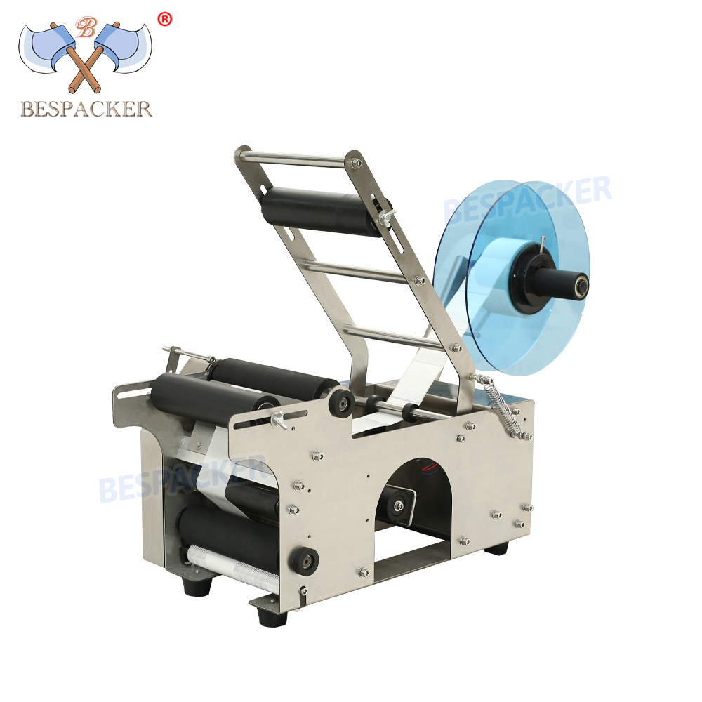 MT-50 High efficiency semi-auto round bottle labelling machine