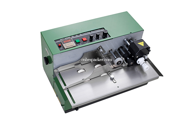 Bespacker MY-380F Dry Ink Roll Number Expiry Date Printing Machine Batch Coding Machine