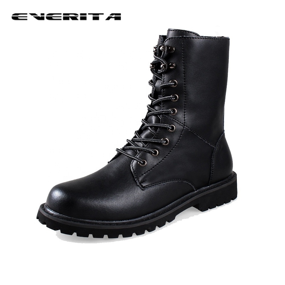 Hot-selling Fashionable Men's Waterproof Half Ankle Boots