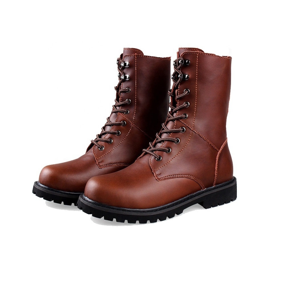 Hot-selling Fashionable Men's Waterproof Half Ankle Boots