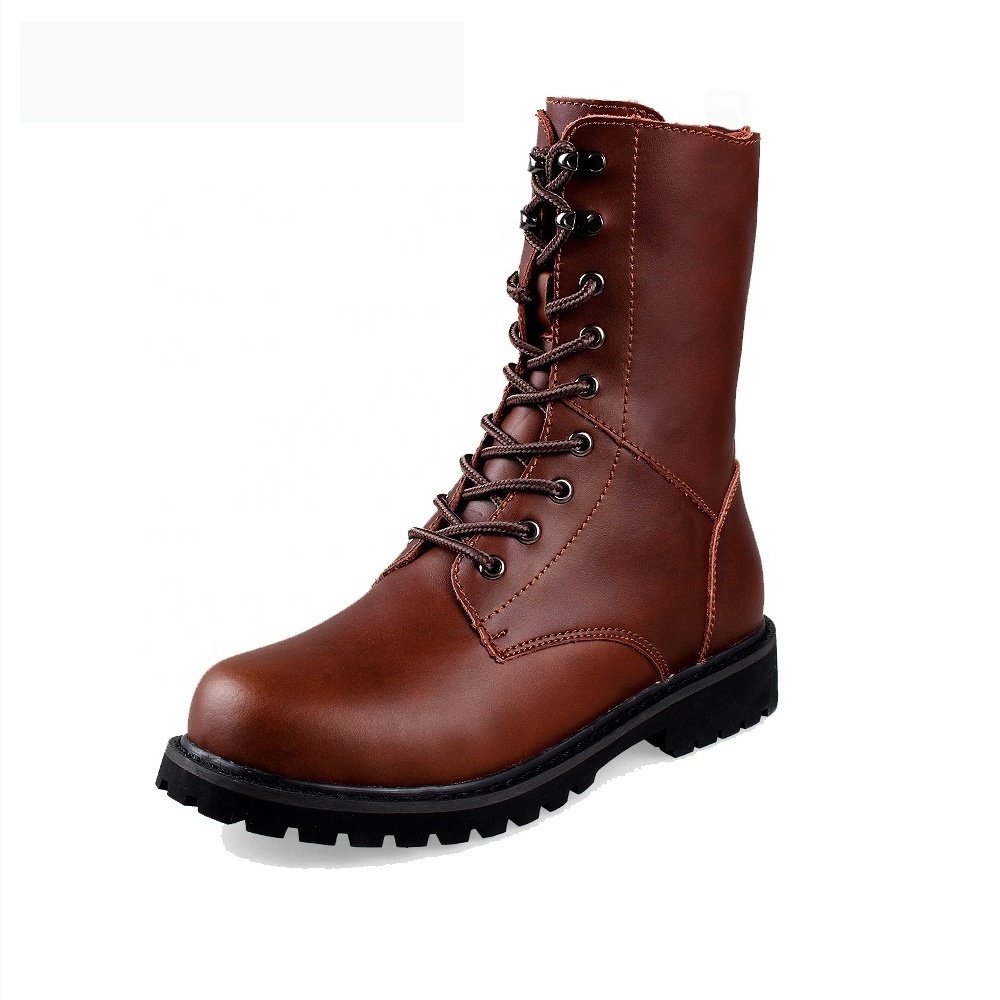 Hot-selling Fashionable Men's Waterproof Half Ankle Boots