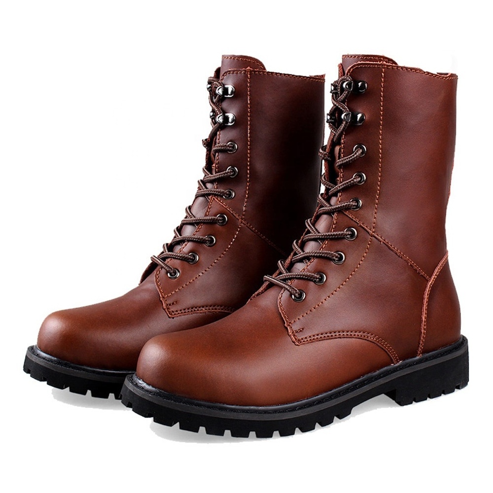 Hot-selling Fashionable Men's Waterproof Half Ankle Boots