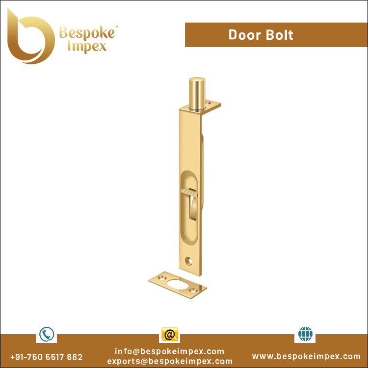 Top Selling Brass Door & Window Bolt 150mm for Door Hardware Accessories from India at Low Prices