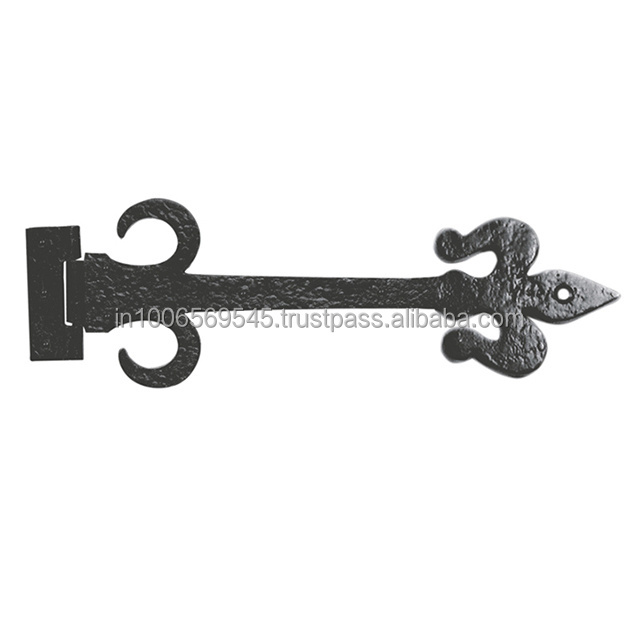 450mm Black Antique Working Hinge Cabinet Door Hinge Black Antique Iron Tee Hinge