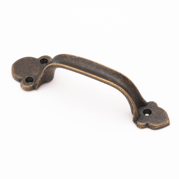 Copper Antique Finish Cast Iron Base Metal Pull Handles for Cabinets and Drawers for Wholesale Buyers at Low Market Price