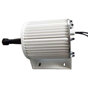 Low torque 1000w free electricity 1kw permanent magnet synchronous generator with mounting base