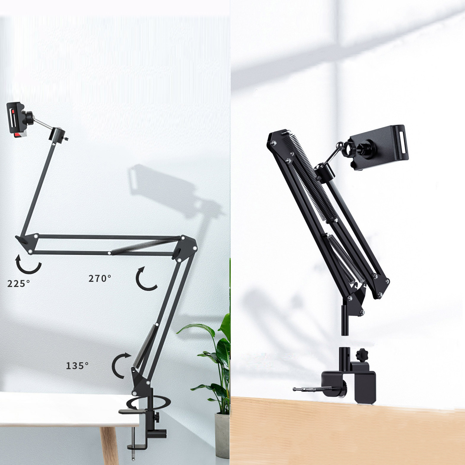 Cantilever Universal Bracket Adjustable Bessite Table Holder Lazy Pad Bracket Universal Flexible Long Arm Lazy Phone