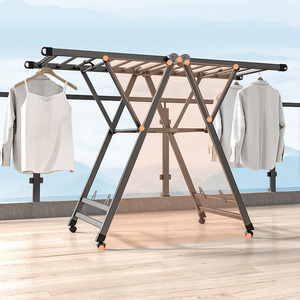 Collapsible Clothes drying rack space saving laundry rack with cheap price from OEM factory for Clothes towels