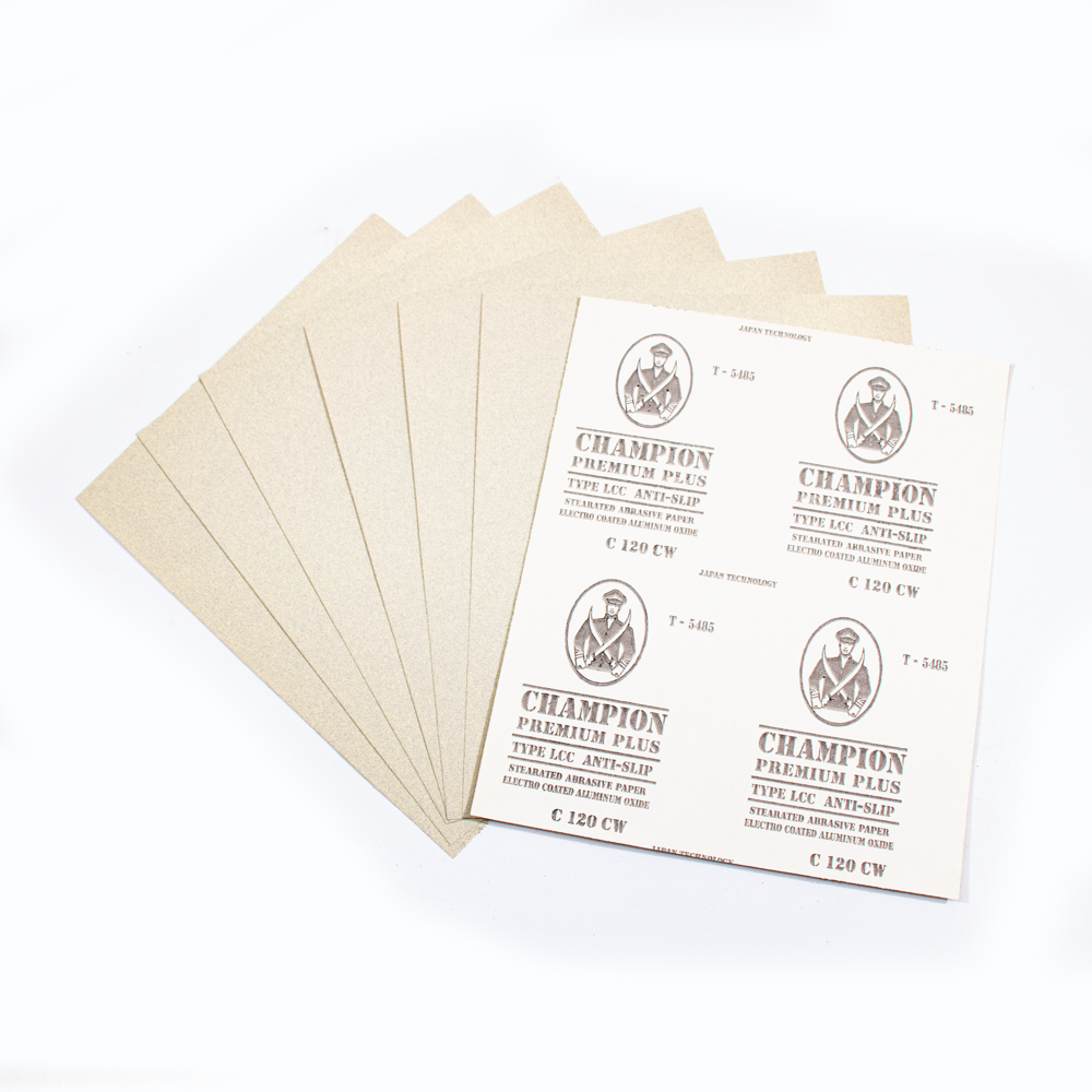 CHAMPION BRAND OEM ODM dry sanding paper silicon carbide wood polishing abrasive sandpaper