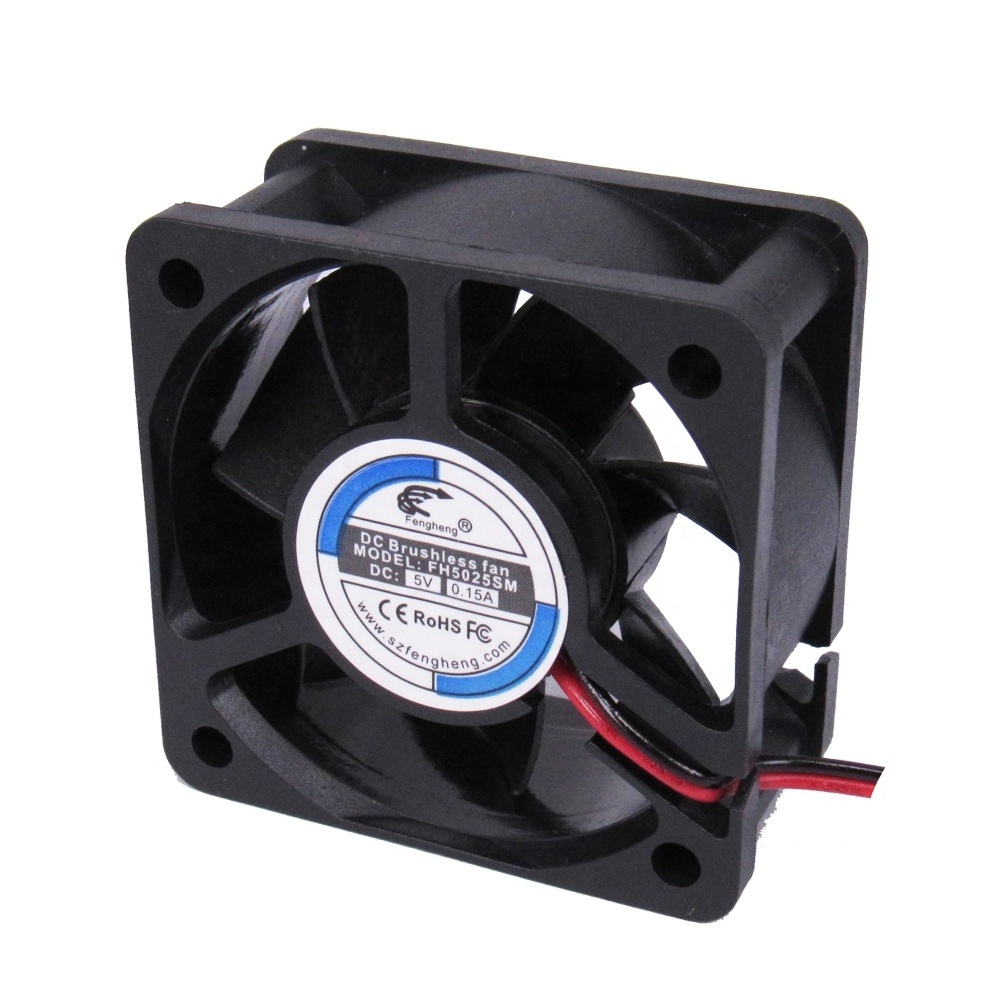 Hot sales silent 24v dc brushless axial fan 50mm  50mmx50mmx25mm 3500RPM sleeve bearing high air axial fan motor 5025