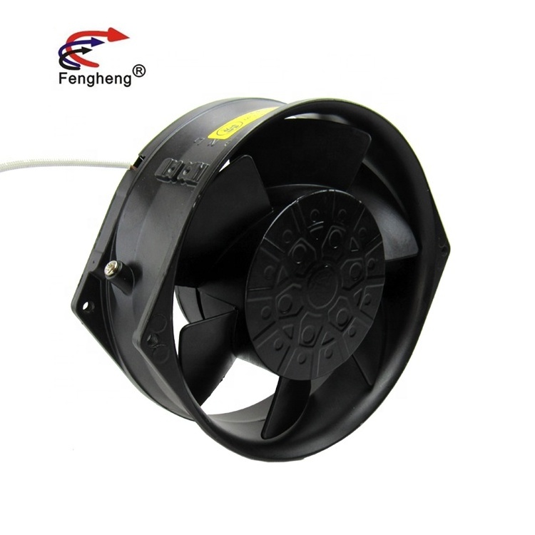 fengheng AC 110V 220V 17255 17cm 172x150x55mm Big Cooling Industrial Fan For Network cabinet