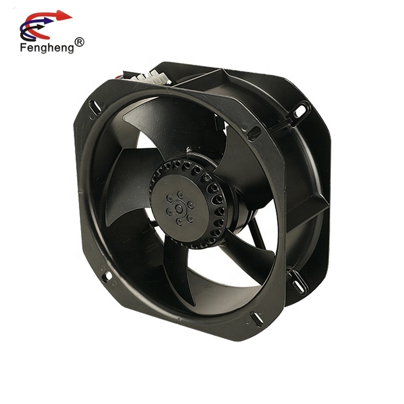 AC Axial Fans 225mm 8.8 Inch225x225x80mm 220V single phase Full metal fan blade ac motor cooling axial fan