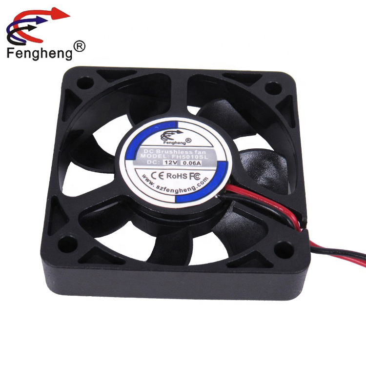 High Performance 50mm 5V 12V 50*50*10mm Mini OEM/ODM CPU Fan DC Brushless Cooling Fan 5010