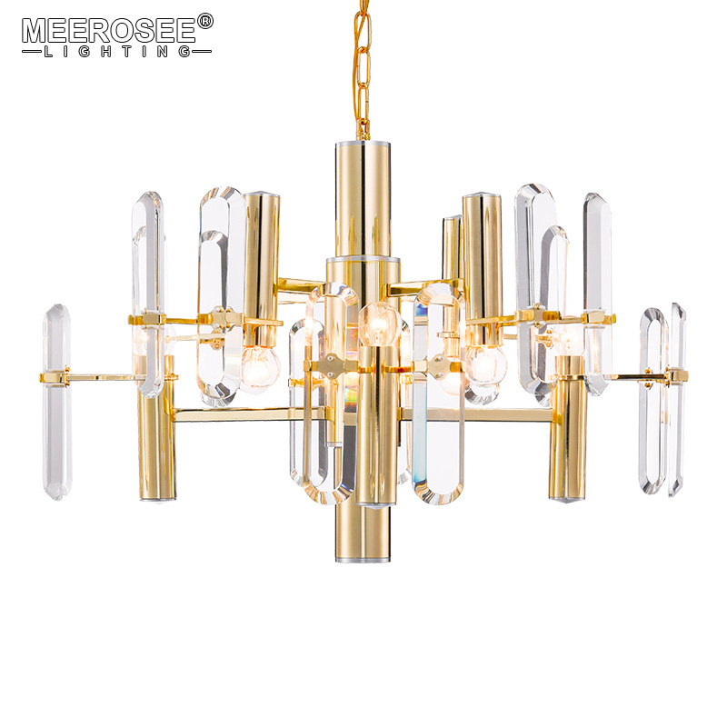 Meerosee Ceiling Hanging Lighting Fixture Home Decoration Shandelier Chandelier Ceiling Crystal Moroccan Pendant Light MD85279