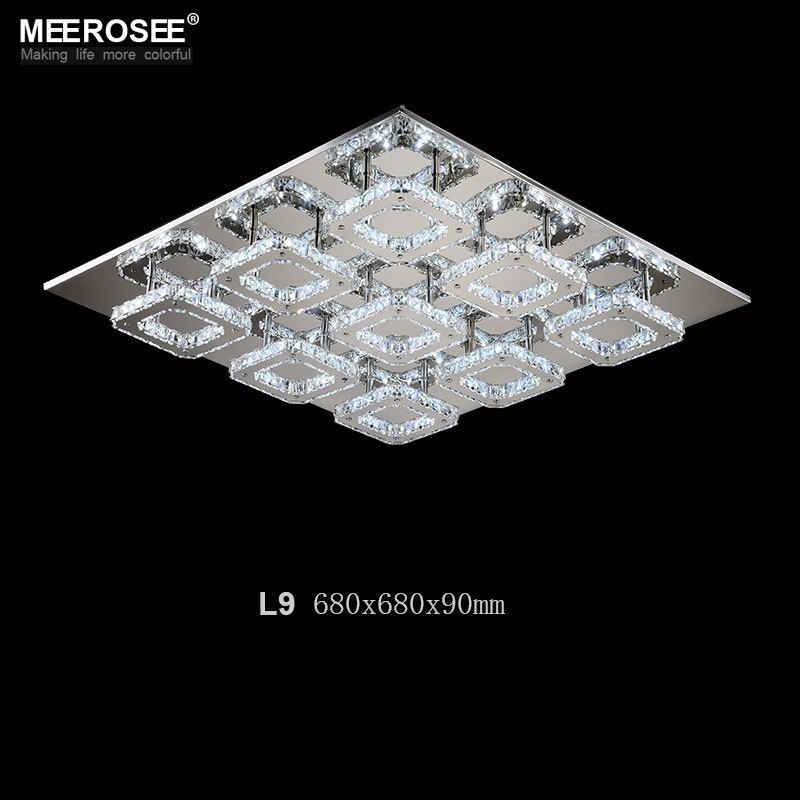 Modern LED Diamond Crystal Ceiling Light Fitting Crystal Lamp for Hallway Corridor Flush Mount LED diamond light MD88060