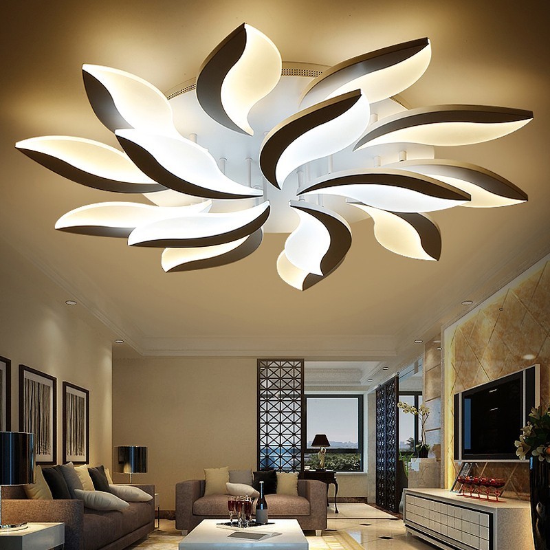 Flower LED Ceiling Lights Living room Bedroom Lustres Home Ceiling Lamp Acrylic Lamparas de techo LED Ceiling Lighting MD85072