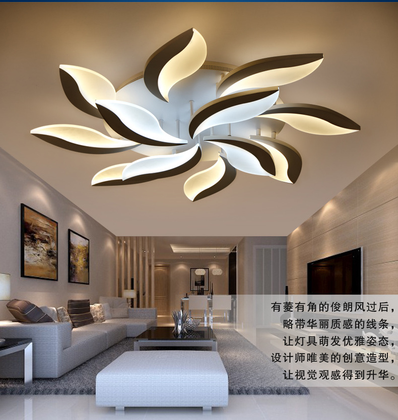 Flower LED Ceiling Lights Living room Bedroom Lustres Home Ceiling Lamp Acrylic Lamparas de techo LED Ceiling Lighting MD85072