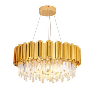 Meerosee Pendant Light Fixture Crystal Drop Hanging Lamp minimalist Deco for Home Hotel Restaurant Doordash Light MD85599