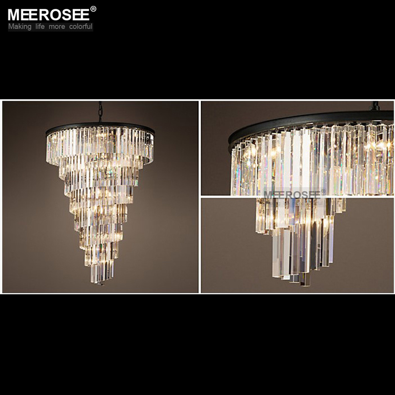 Luxury Crystal Chandelier Light Lustres Luminaires Hanging Lighting for Restaurant Hotel Crystal Lamp Drop Lamparas MD85047