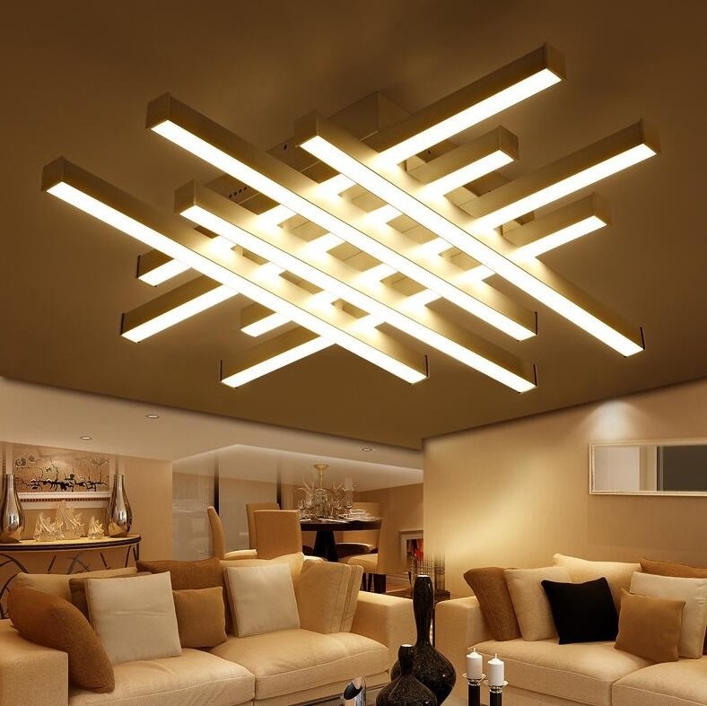 Modern LED Ceiling Chandeliers Lights white black body creative ceiling chandeliers lamp for bedroom living room MD1029