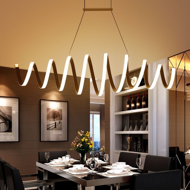 DIY Hanging Modern LED Pendant Lights For Dining Room Bar Suspension Luminaire Suspendu Pendant Lamp Lighting Fixture MD85077