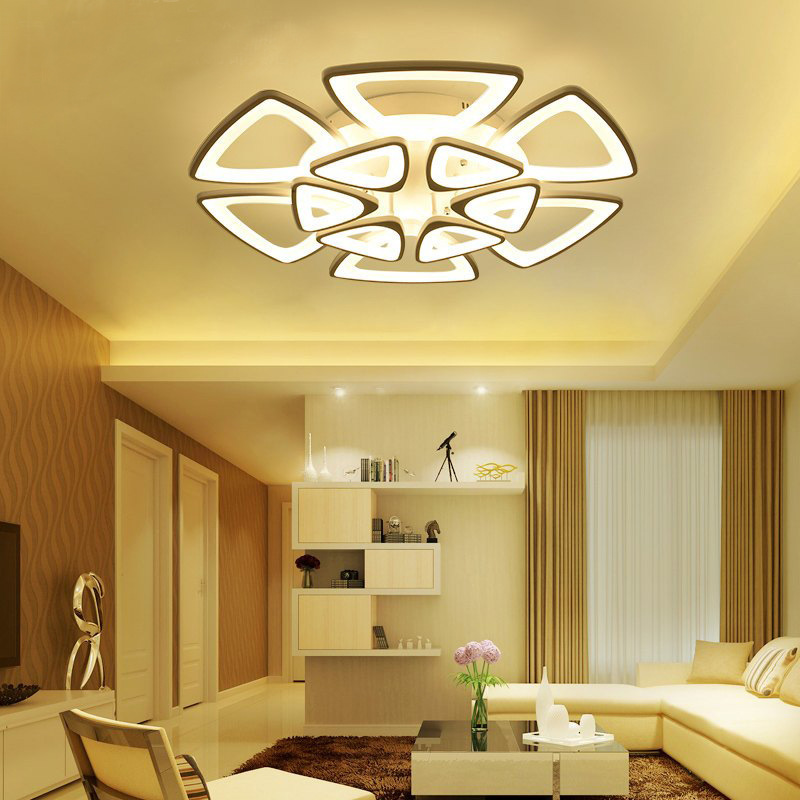 MEEROSEE Simple Style Ceiling Lamp Modern Fashion LED Fancy Light For Home Lamparas de techo Lighting MD85004