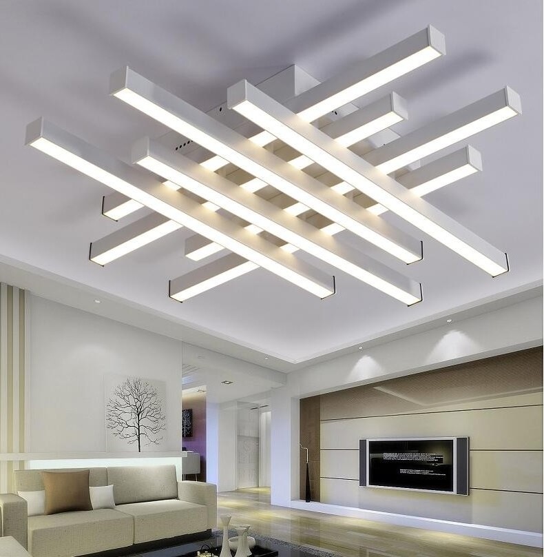 Modern LED Ceiling Chandeliers Lights white black body creative ceiling chandeliers lamp for bedroom living room MD1029