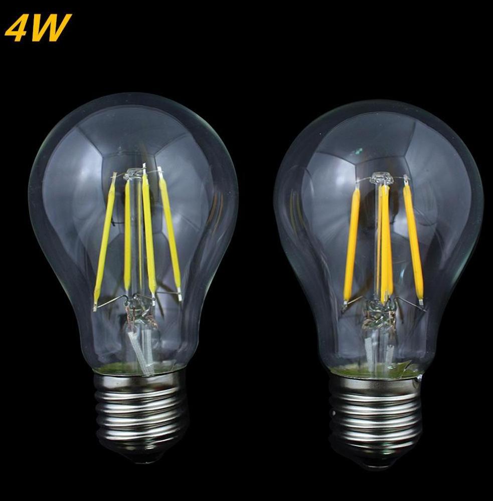 12v dc led light bulb 24V led filament bulb A60 A19 led light