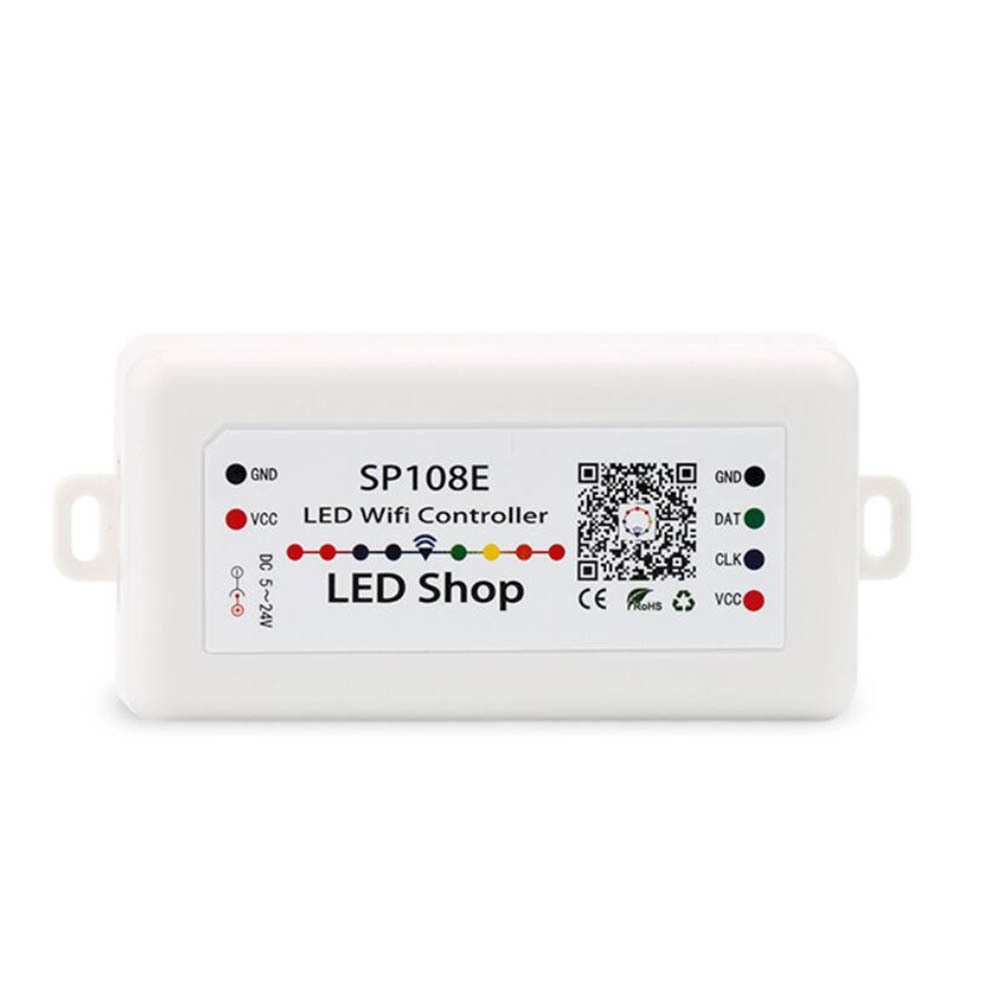 DC5-24V Smart phone control SP108E WIFI pixel led Controller for RGBW pixel led Strip