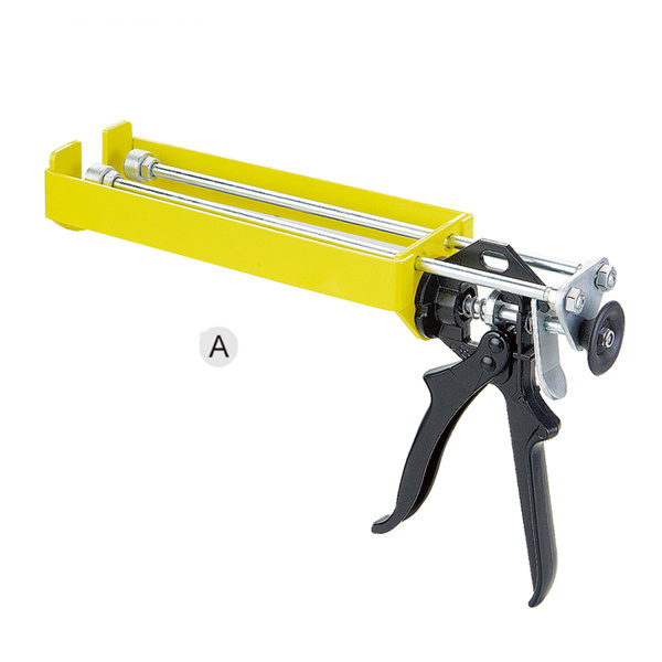 Dual cartridge caulking gun Double Push Rods