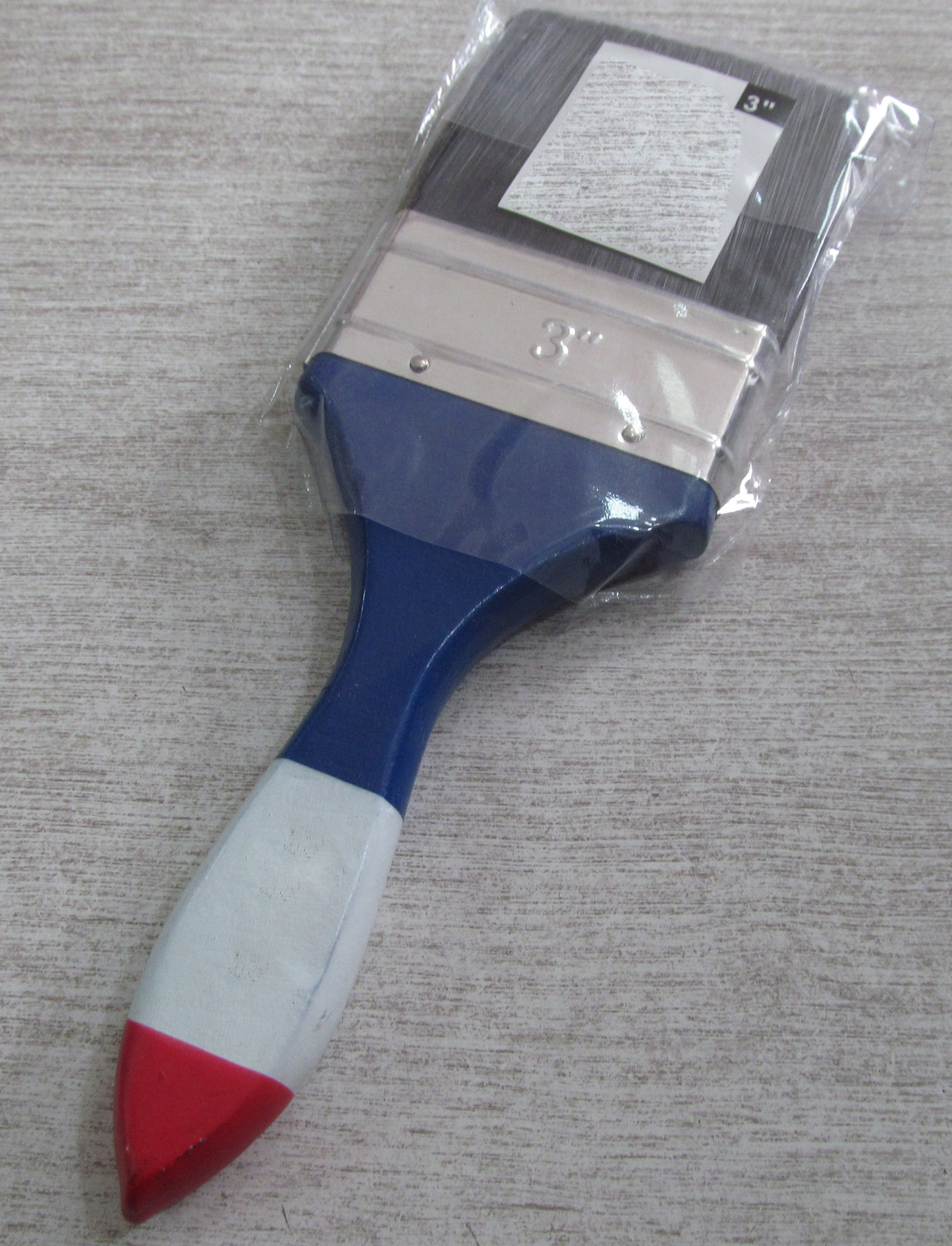 Hot-selling wooden handle paint brush with 100%  hollow tapered filaments