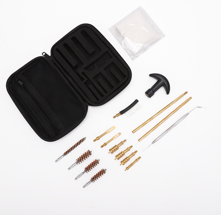 Factory Wholesale 16pcs Gun Cleaning Kit Nylon Brush