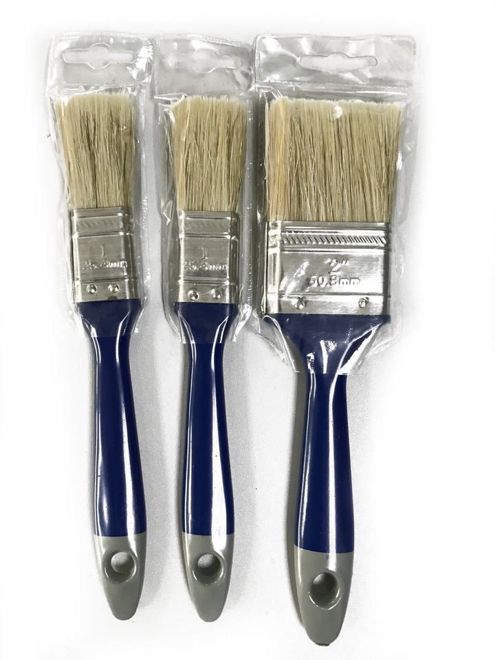 Hot Selling Mixed Bristles Paint Brush with Thickened Plastic Handle  For Fast Painting Natural Bristle