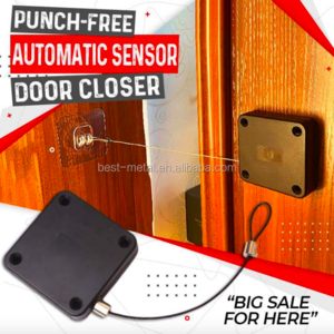 Sel Closing Door Automatically Sensor Door Closer with Drawstring