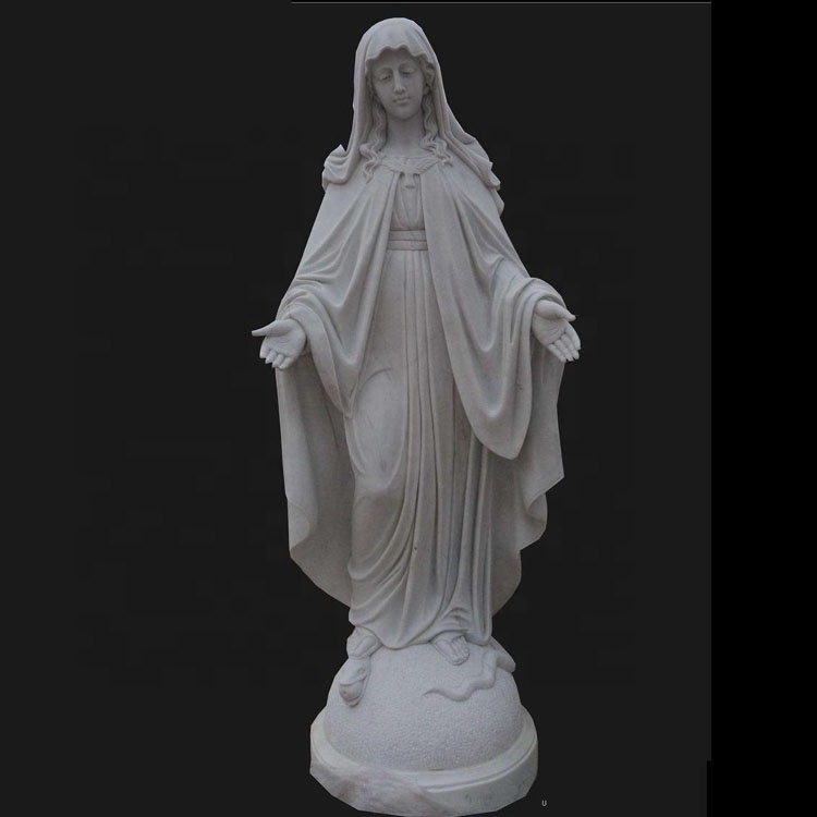 life size jesus white marble religious statues for garden decor