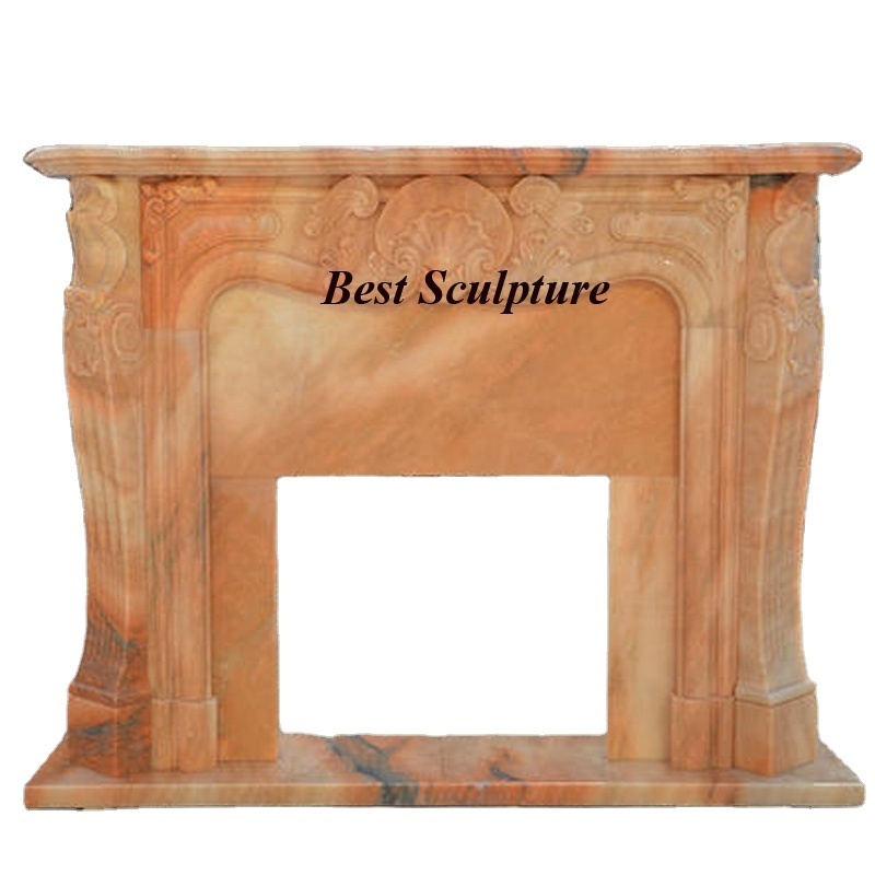 modern beige uk marble modern luxury  fireplace electrical surround for sale