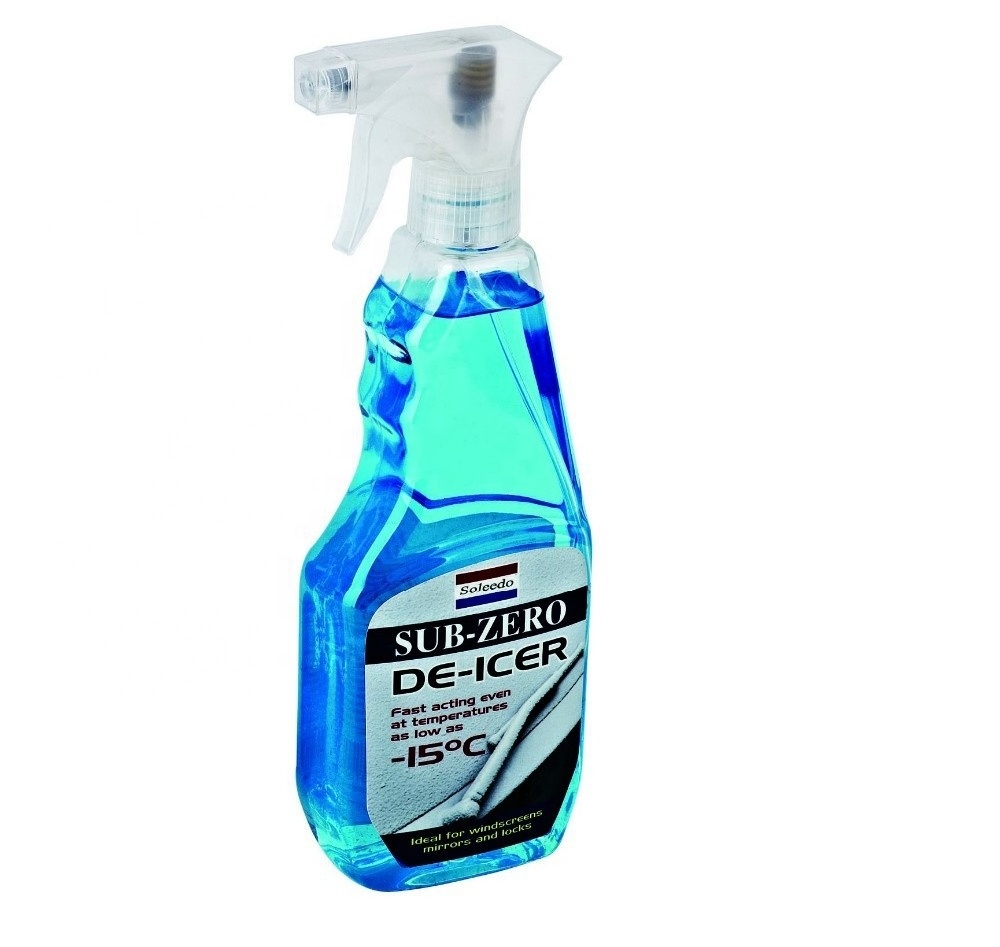 good quality windows,mirrors and locks de icer,ice remover 500ml spray