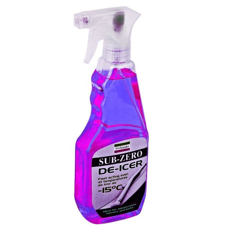 good quality windows,mirrors and locks de icer,ice remover 500ml spray