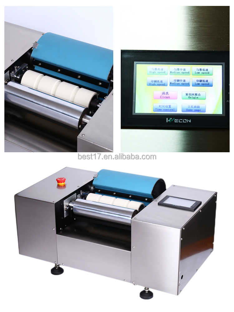 Four-Color Offset UV Roller Plate Gravure Ink Printing Proofing Machine