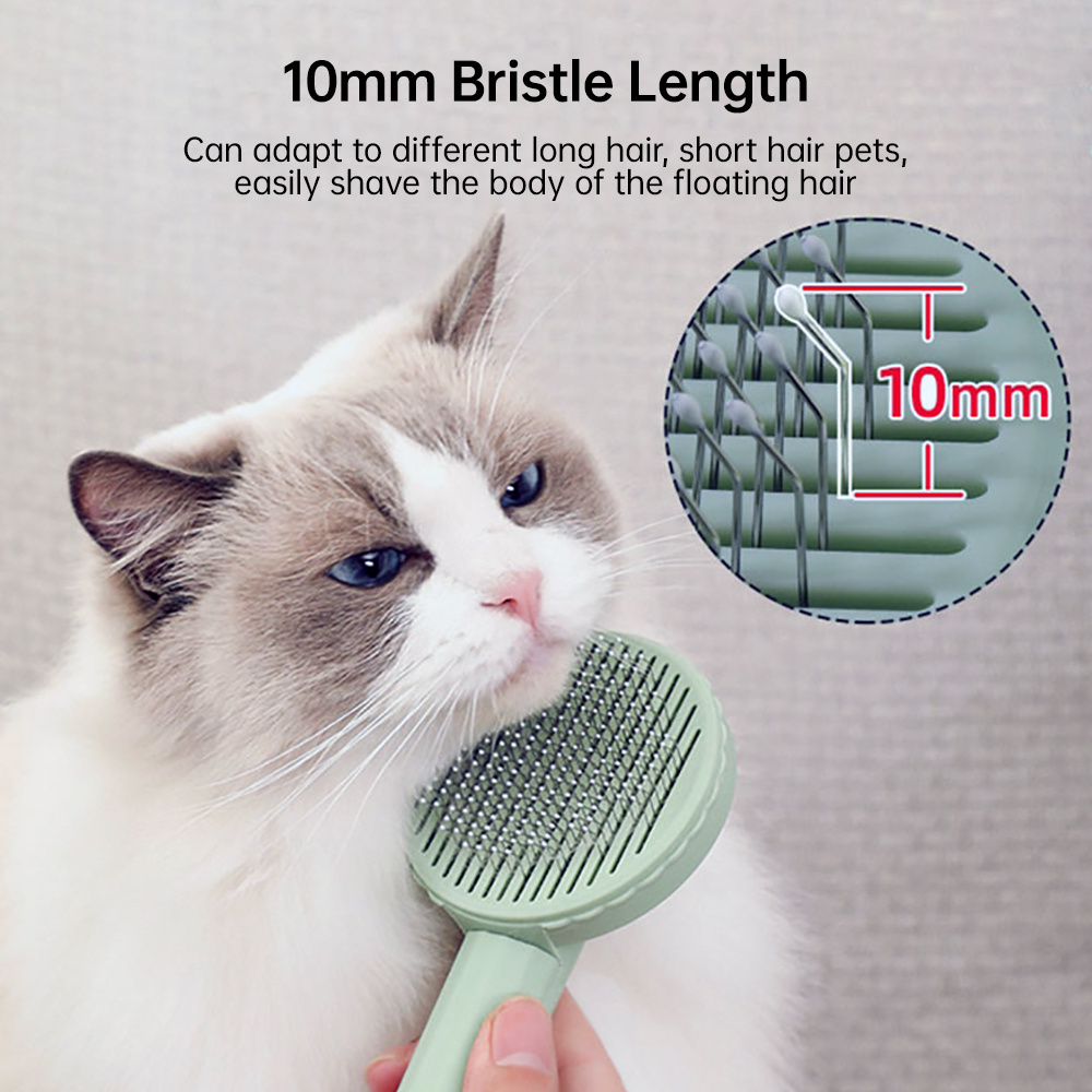 Cat Brush Grooming Brush for Cats Remove Hairs Cat Hair Remover Pets Hair Removal Comb Massages Particle Grooming Accessories