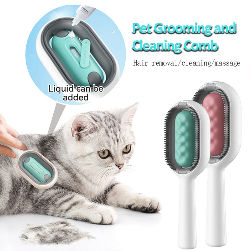 Pet Products Comb for Cats Hair Remover Dog and Cat Accessories dogs Animal Cat Massage Grooming Wool Brush