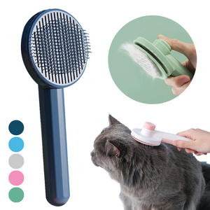 Cat Brush Grooming Brush for Cats Remove Hairs Cat Hair Remover Pets Hair Removal Comb Massages Particle Grooming Accessories